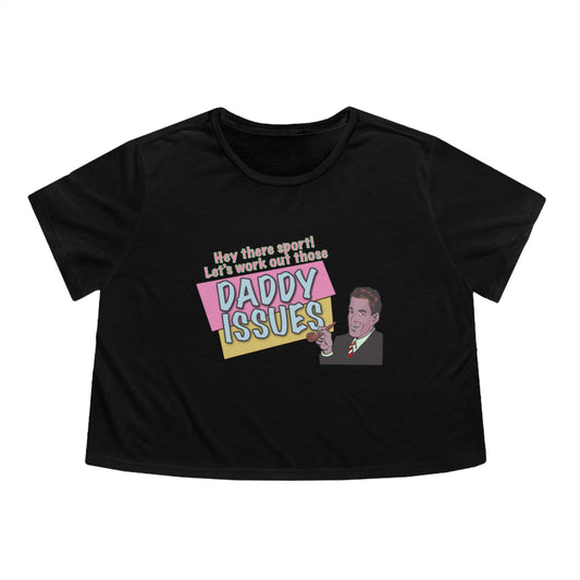 Daddy Issues Crop Top T-Shirt