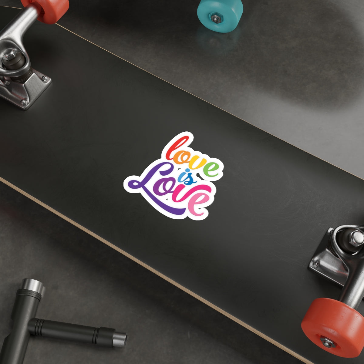 Love is Love Die Cut Sticker