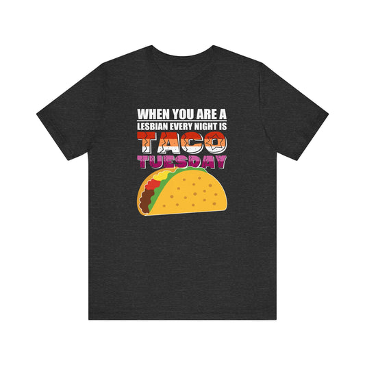 Taco Tuesday Lesbian Graphic Tee