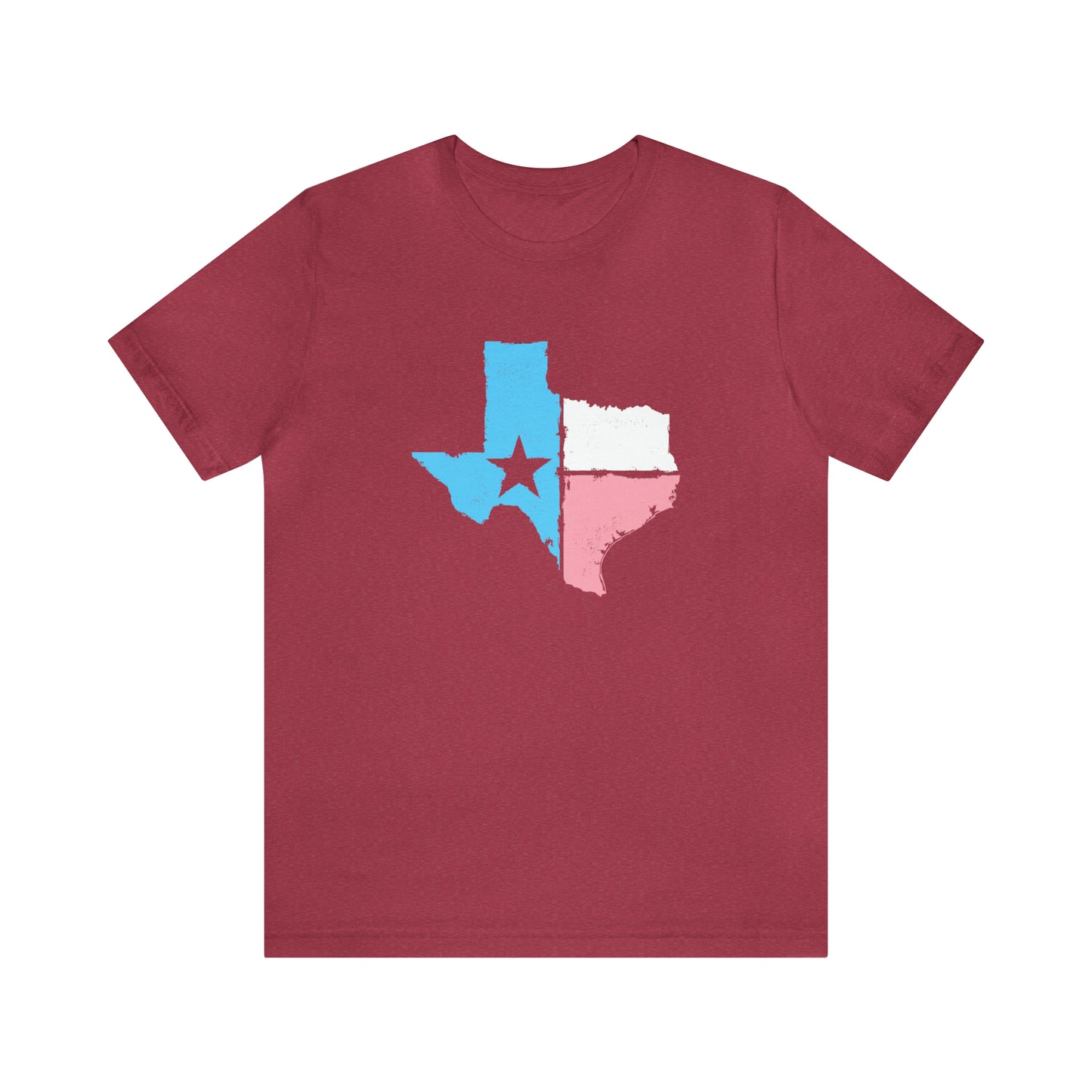 Trans Texas LGBTQ Bella+ Canvas T-Shirt