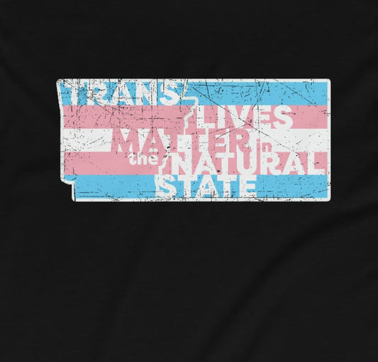 Trans Lives Matter in Arkansas Long Sleeve Tee