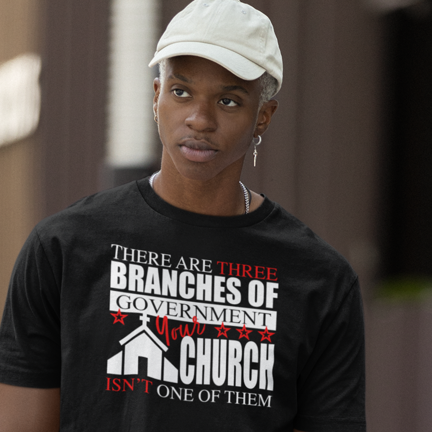 There Are Three Branches of Government, Your Church Isn't One of Them T-Shirt